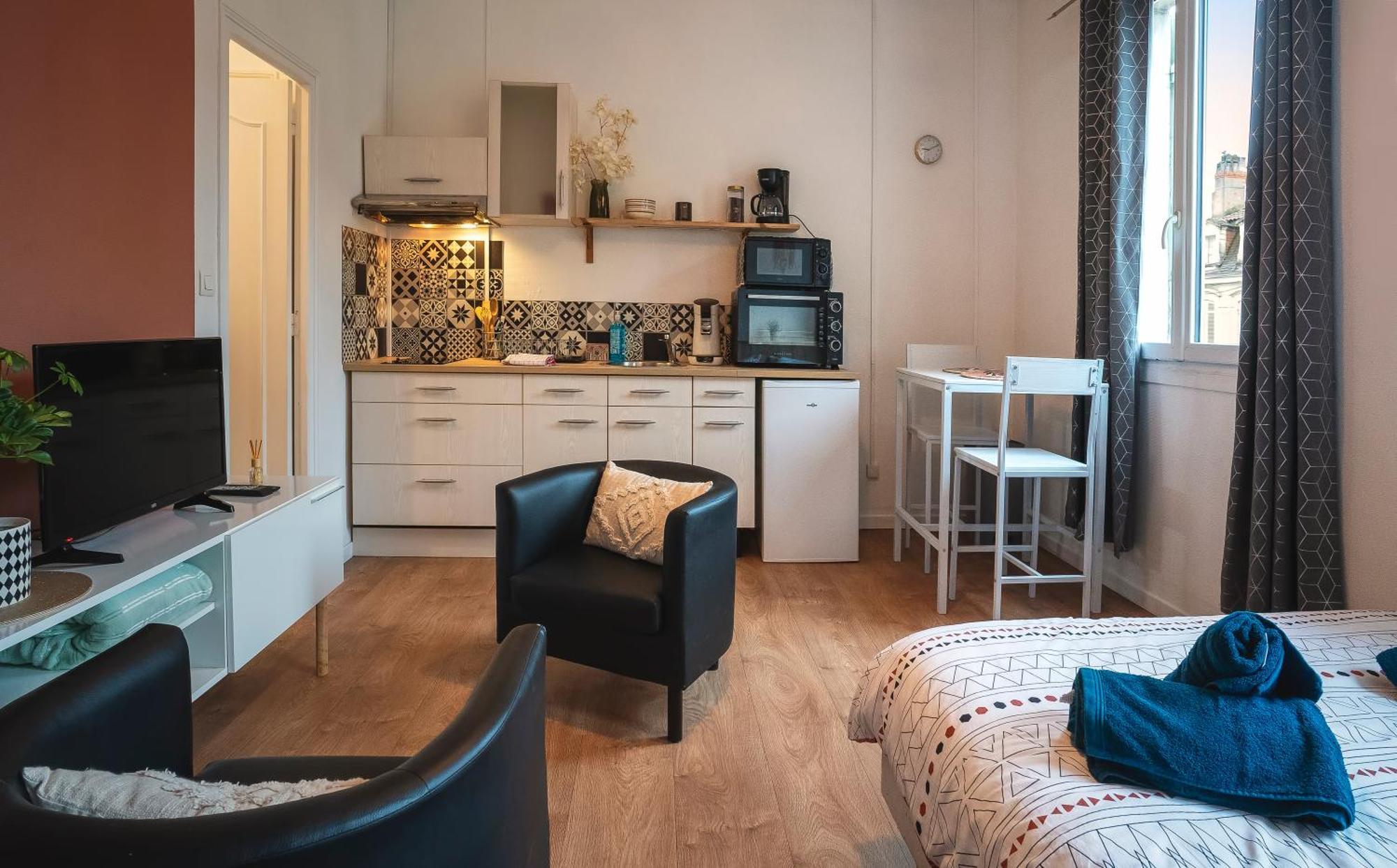 Le Petit Chez Vous - T1 Bergerac -2 Pers 아파트 외부 사진